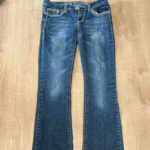 Women's Blue and Navy Jeans